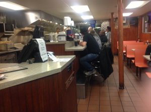 Bar Seating at Dirty Martin's