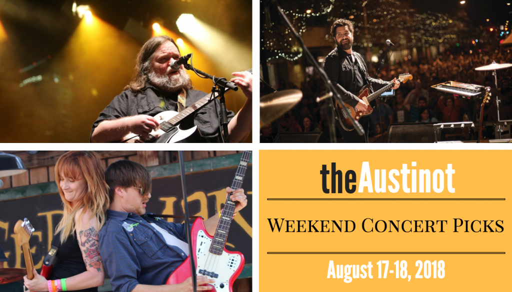 Austinot Weekend Concert Picks August 17