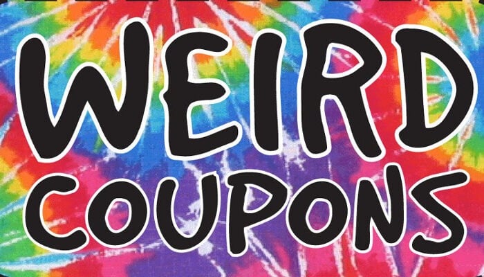 Weird Coupons Logo Austin Texas