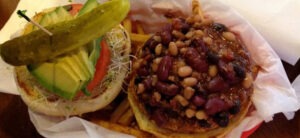 Veggie Burger in Austin at Billy's on Burnet