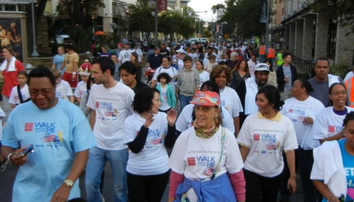 Walk With Me at The Domain for Easter Seals Central Texas