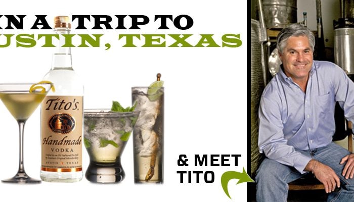 Titos Handmade Vodka Contest in Austin