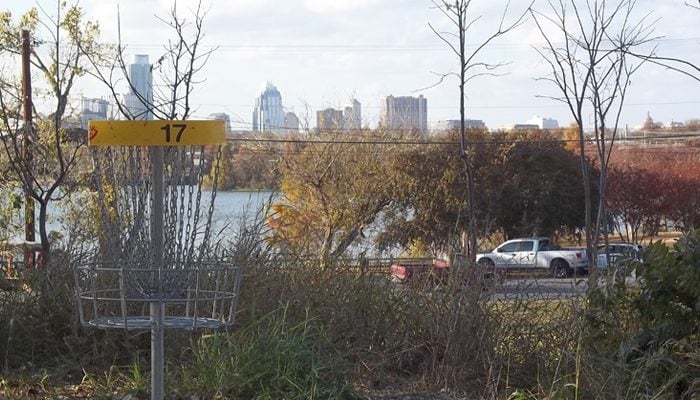 Roy G Guerrero Disc Golf Course in Austin