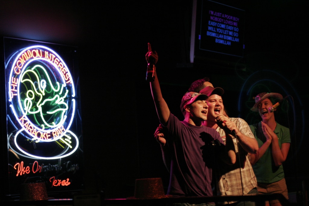 The Common Interest Karaoke Bar in Austin