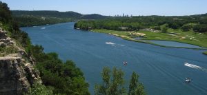 Boating on Lake Austin