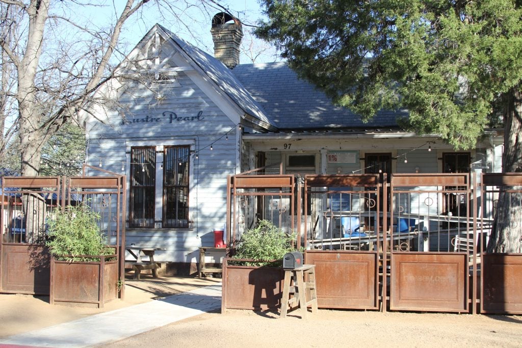 Lustre Pearl Bar on Rainey Street in Austin