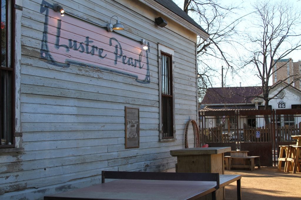 Ping pong and hula hoops at Lustre Pearl
