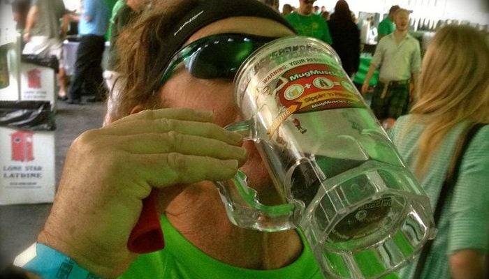 Mug Muscles Exercise Beer Mug