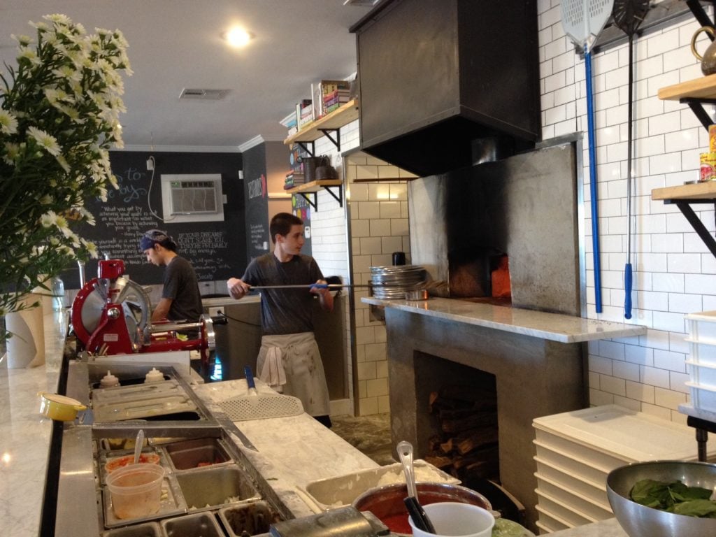 Making Wood Fired Pizza at Pieous Austin