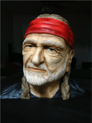 Willie Nelson Cake Sideserf