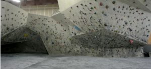 There are many paths to take while traversing Austin Rock Gym obstacles