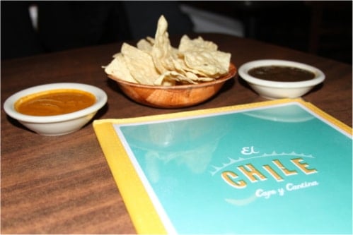 Chips and Salsa at El Chile