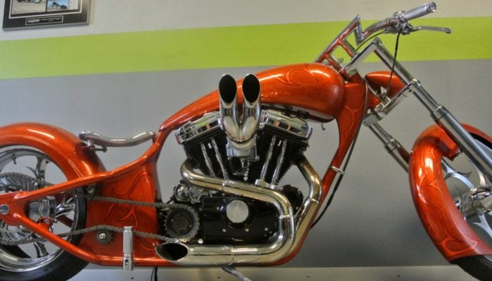 This Buell started as a mild custom.