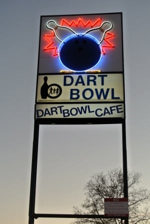 Dart Bowl Bowling Alley Austin