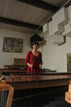 Rakefet Avramovitz at Rattletree School of Marimba