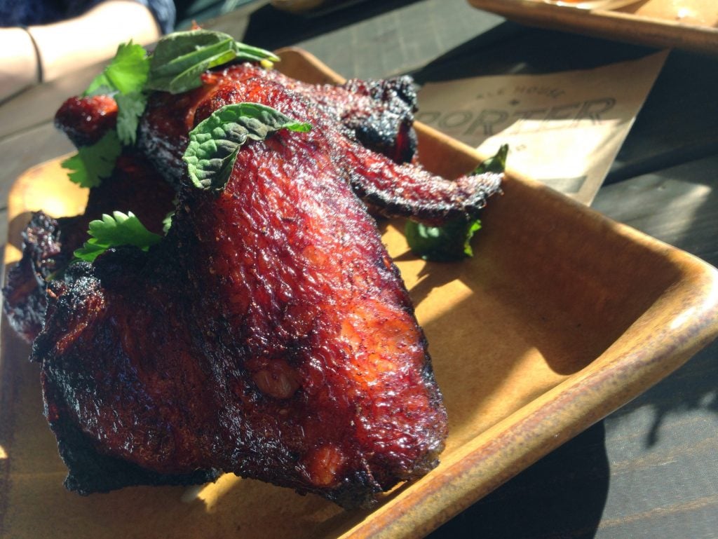 Thai Chicken Thigh Porter Ale House
