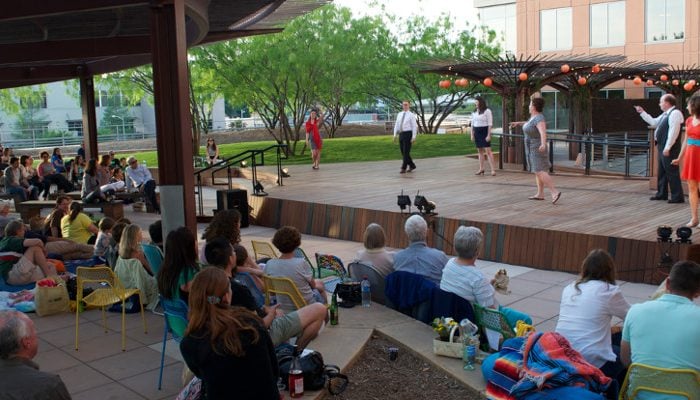 Shakespeare at the Market Present Company Theatre