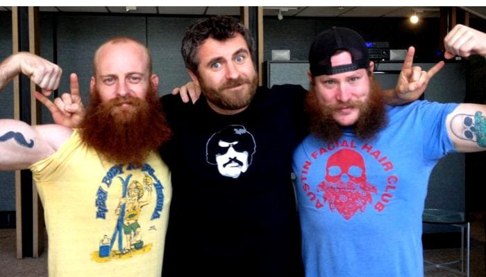 The Austin Facial Hair Club used the power of their beards to draw in $5000.00 in donations.
