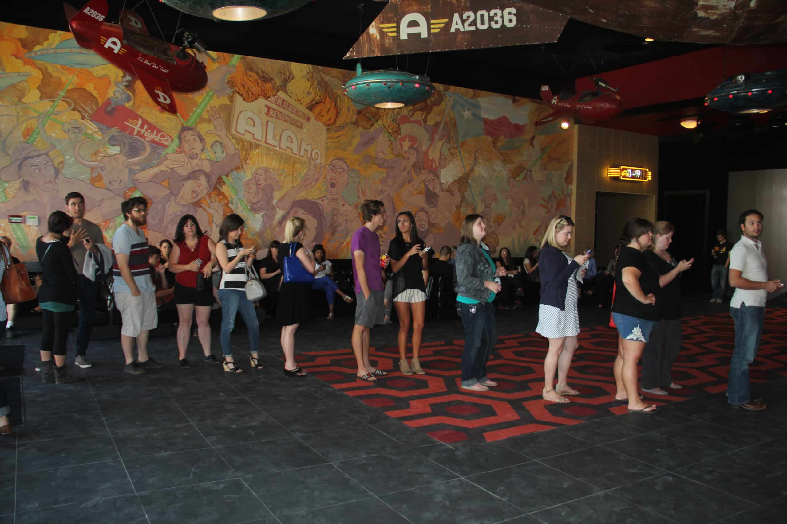 Drafthouse South Lamar Mural