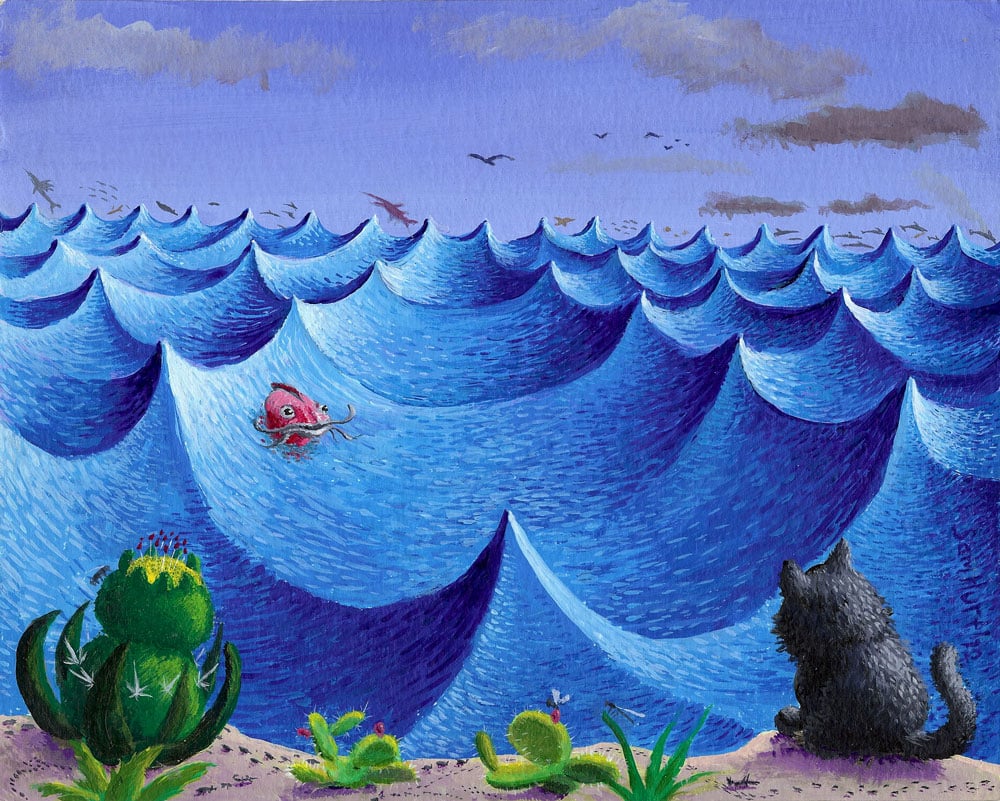 Cactus Catfish by Sam Hurt