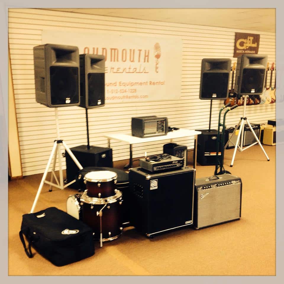 Austin Music Equipment Rental Co. Supports Community