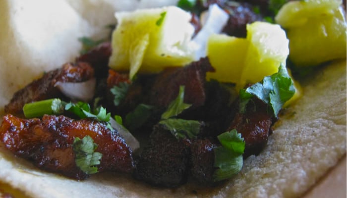 Al Pastor Taco at Taco Flats