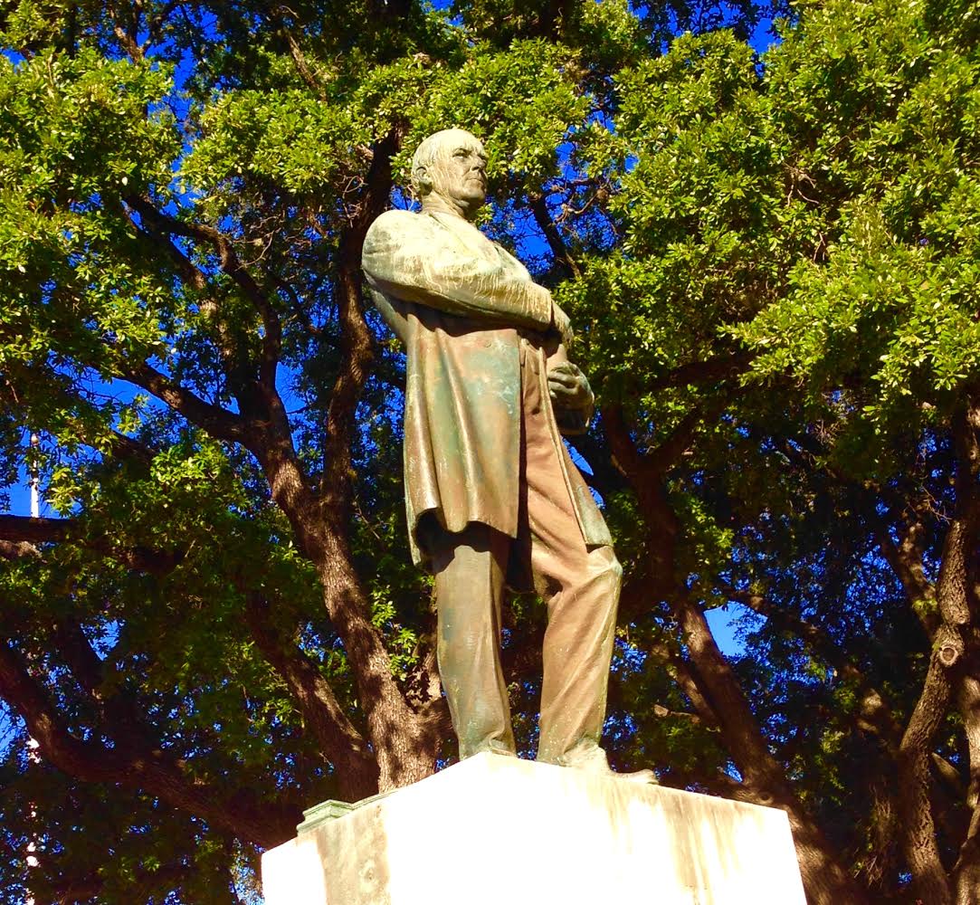 Woodrow Wilson Statue on UT Campus