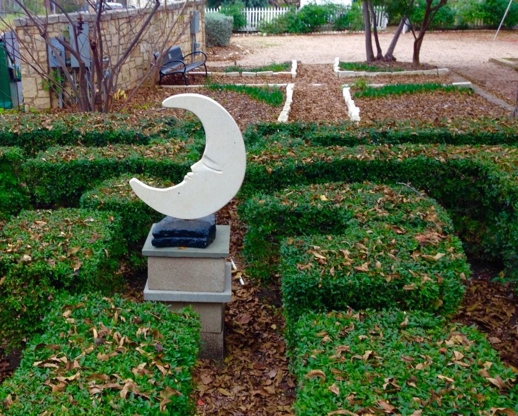 Formal Garden at French Legation Museum