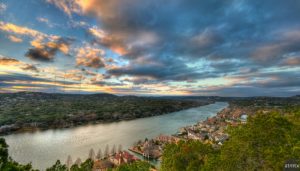View from Mount Bonnell in Austin