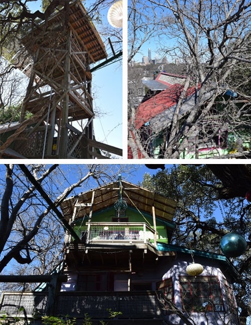 Casa Neverlandia Treehouse and View of Downtown Austin