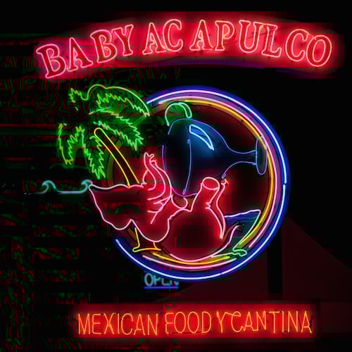 Baby Acapulco Sign in Austin
