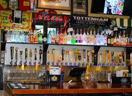 Bar at Mister Tramps in Austin