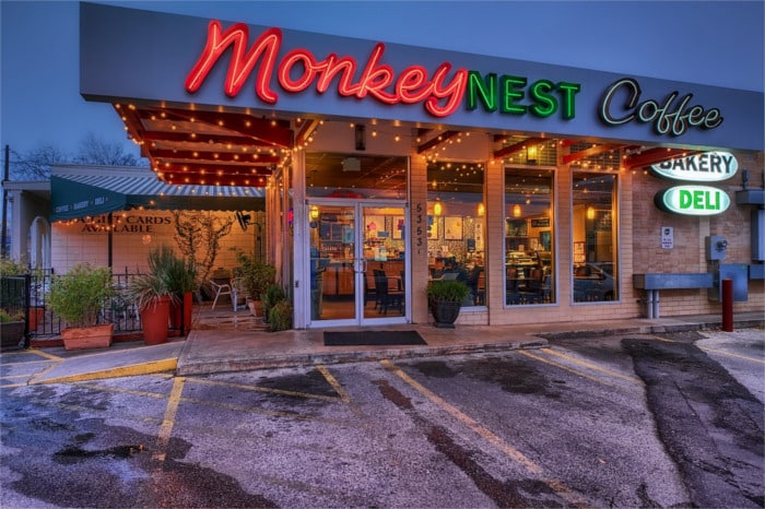 Monkey Nest Coffee in Austin