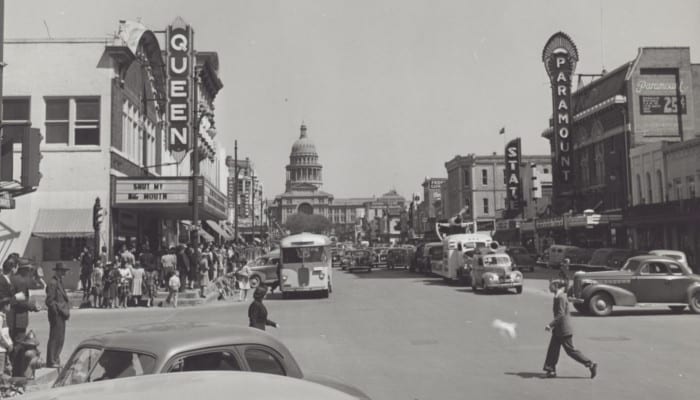 Old Congress Avenue in Austin