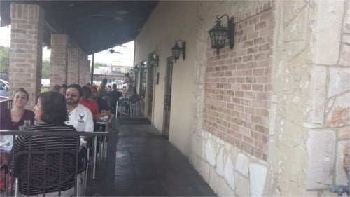 El Meson Patio Seating in Austin