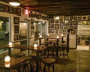 The Wheel Bar Seating in Austin