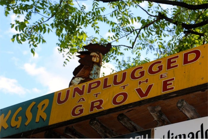Unplugged at the Grove Stage