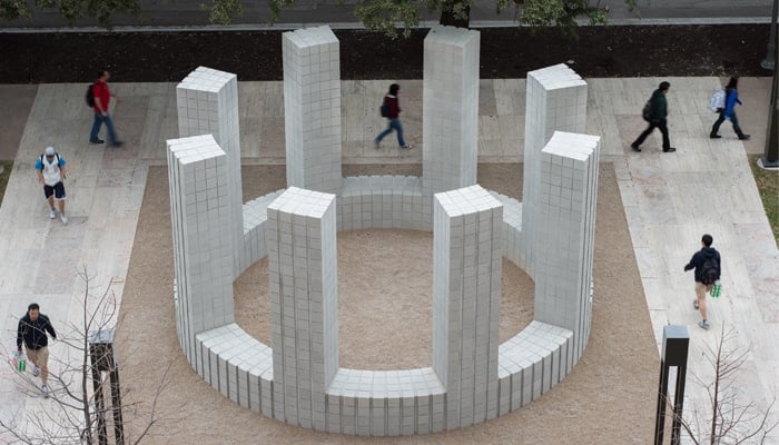 Sol LeWitt, Circle with Towers