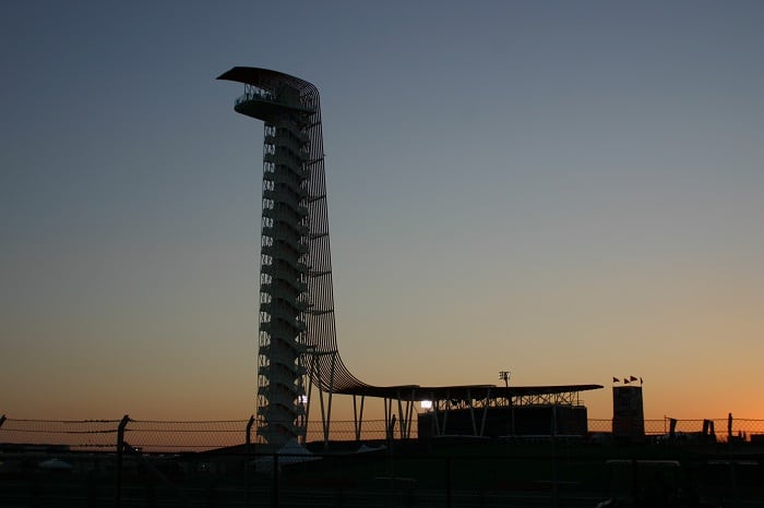 Sunset at Circuit of the Americas