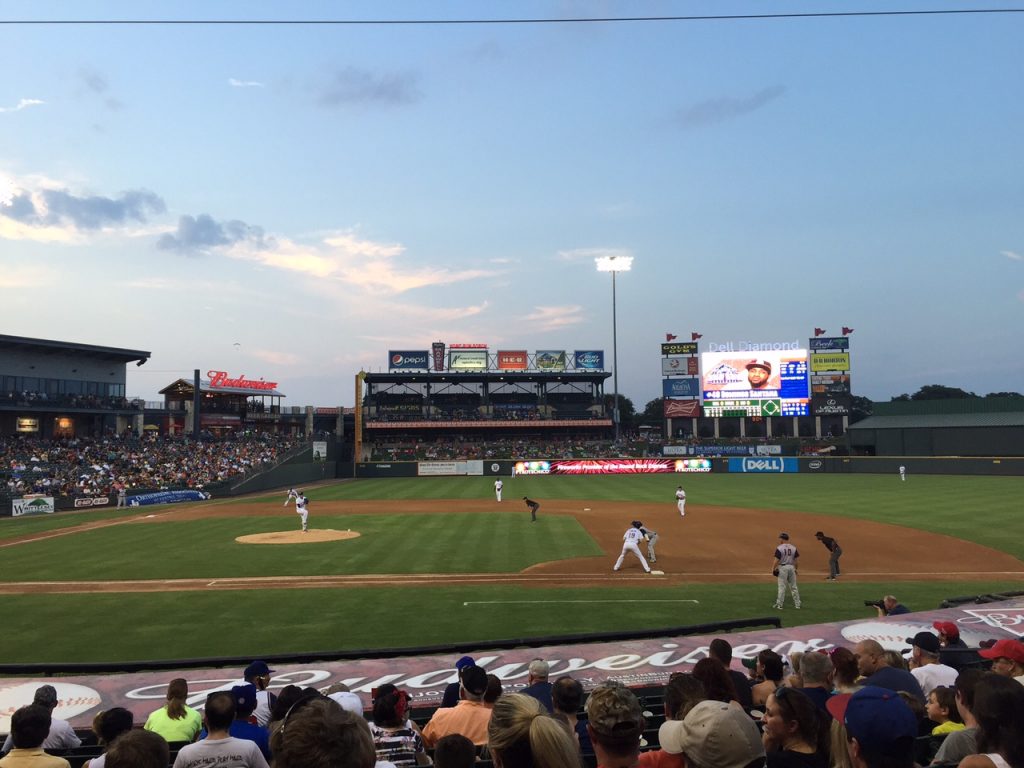 Dell Diamond Hosts Baseball in Round Rock