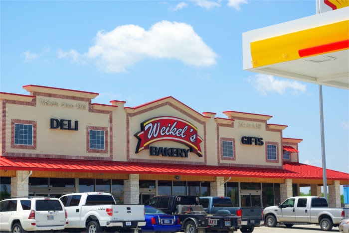 Weikel's Bakery in La Grange, TX