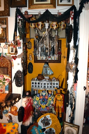 Sharon's closet shrine