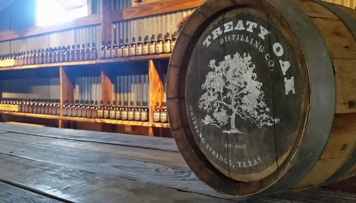 Treaty Oak Distillery Barrel