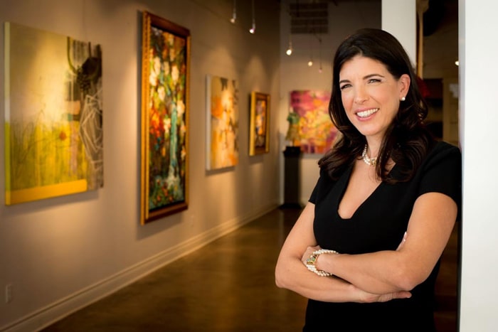Lisa Russell Owner Russell Collection Fine Art Gallery