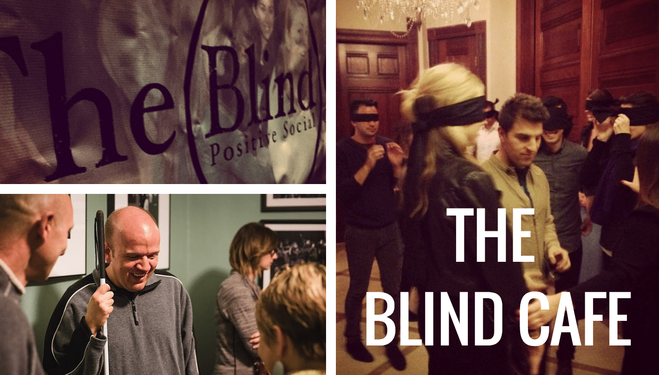 Experience Life In The Dark During Blind Cafe Pop Up Dinner 3044