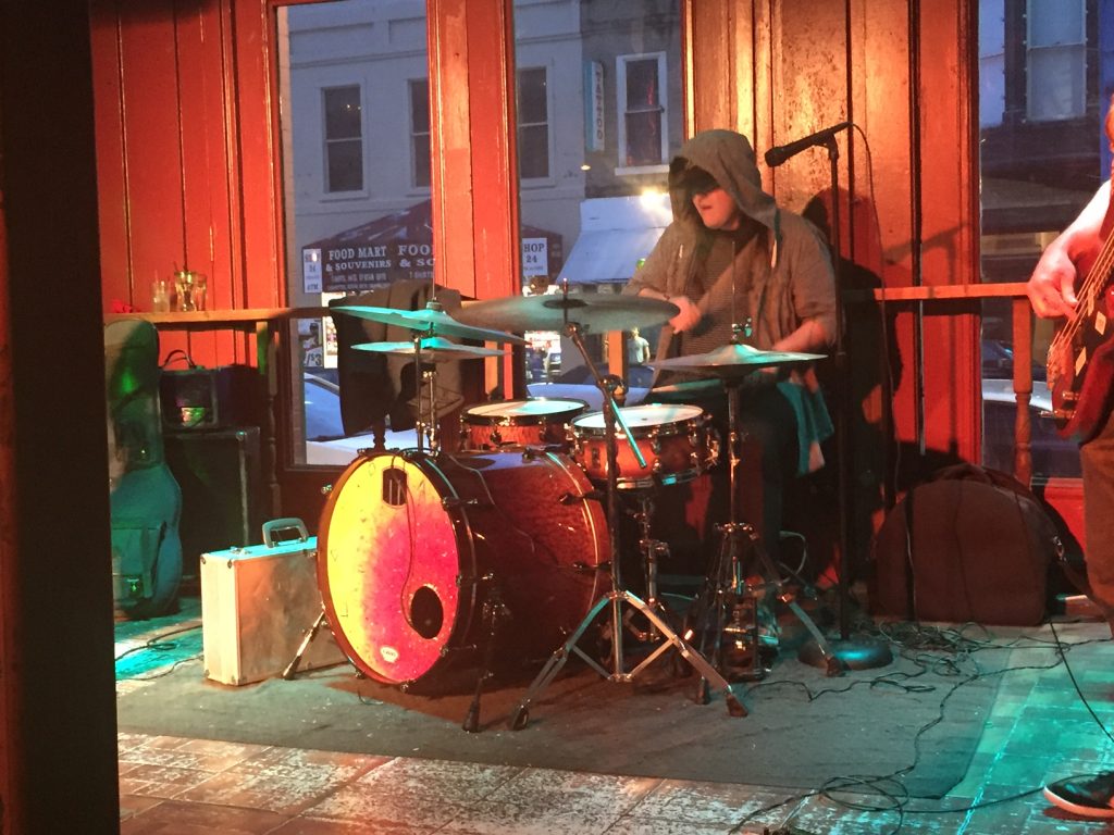 Drummer Clay Campania Band at Friends Bar