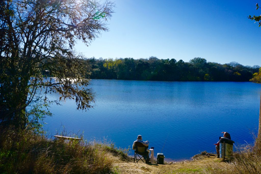 Beautiful Buescher State Park Lake View