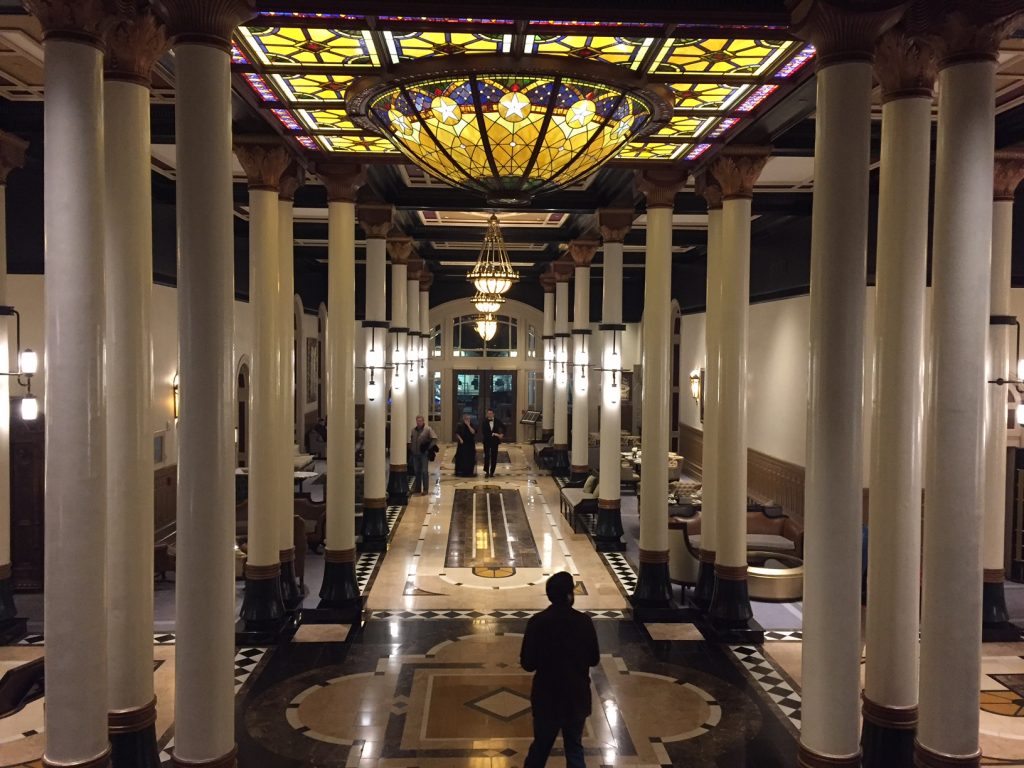 Driskill Hotel lobby