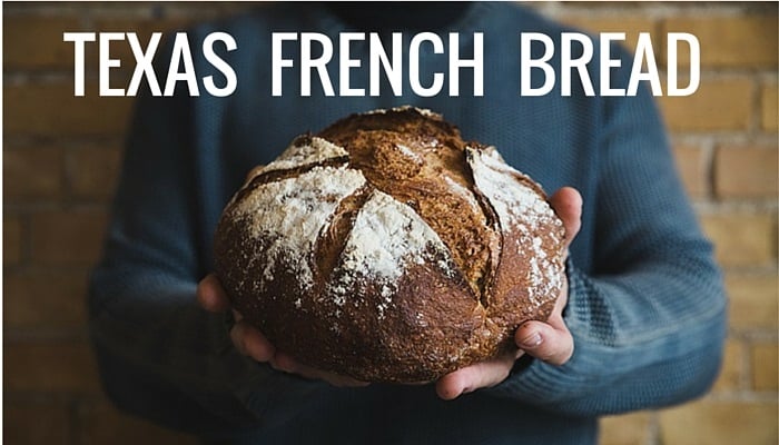 Texas French Bread Fresh Loaf