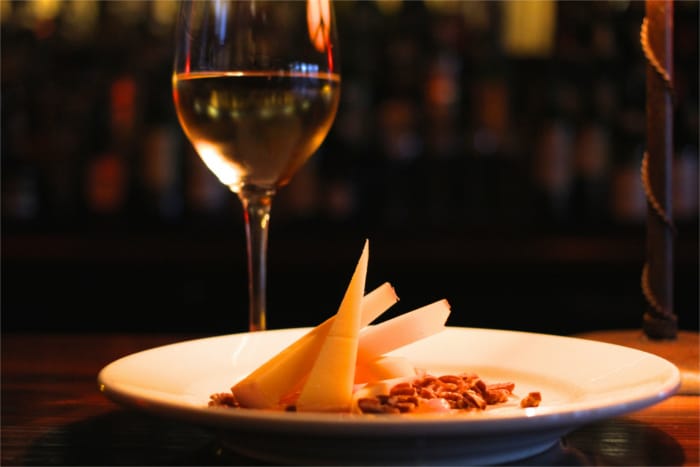 Vino Vino Wine and Cheese Plate